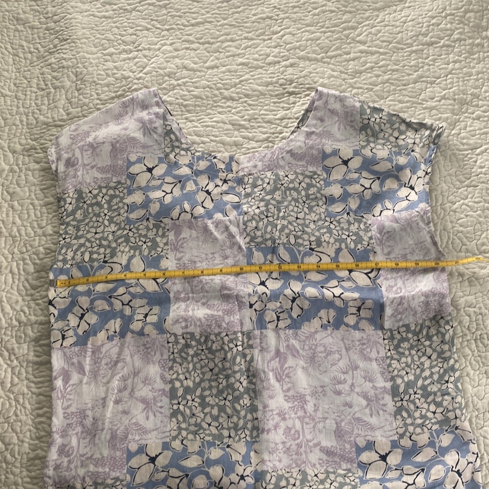 NICOLE MILLER LINEN TOP. NWT - Picture 7 of 8